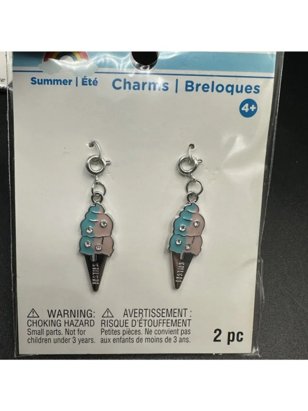 Charms Lot for Bracelets Kids DIY Jewelry Dangle Lobster Clasp Unicorn Mermaid